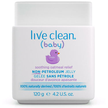 Live Clean Baby Soothing Oatmeal Relief Non-Petroleum Jelly